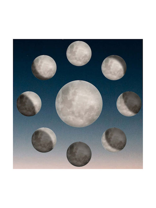 Trio Lighting Lunar Deckenleuchte 40cm Weiß mit Integrierter LED und Fernbedienung