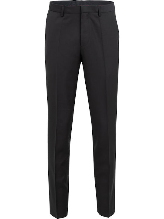 Hesten204 Trousers Suit in Slim Fit Black