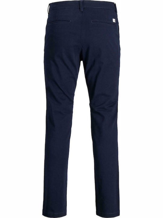 Marco Παντελόνι Chino Ελαστικό σε Slim Εφαρμογή Navy Blazer