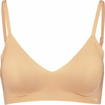 Sloggi Zero Feel Ultra EX Μπεζ Γυναικείο Bralette Σουτιέν 10202527