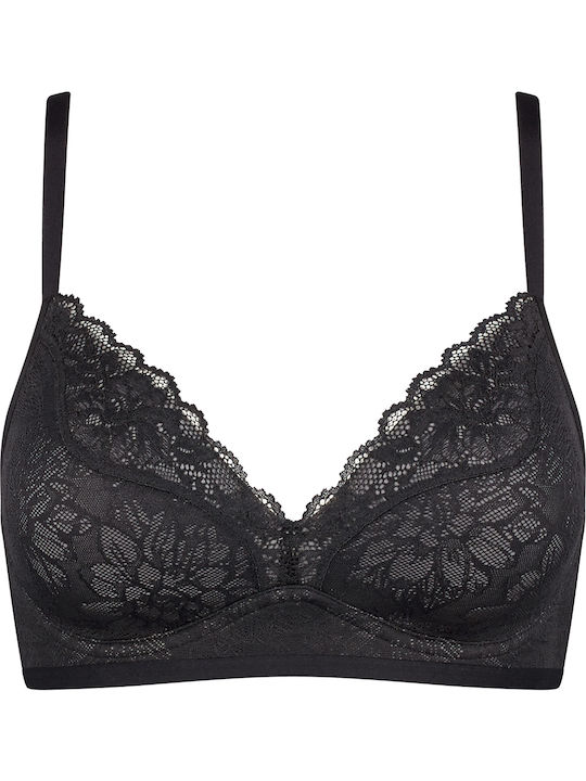 Triumph Fit Smart P01 EX Women's Bralette Bra Black
