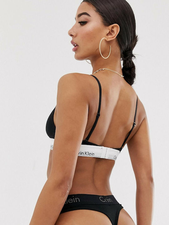 Calvin Klein Women's Bralette Bra Black