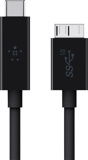 Belkin Cablu USB 3.1 USB-C Masculin - micro USB-B Negru 1m F2CU031bt1M-BLK