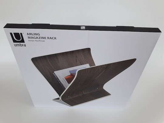 Umbra Arling Zeitschriftenständer Hölzernes Beige 40x29x38.6cm 1Stück
