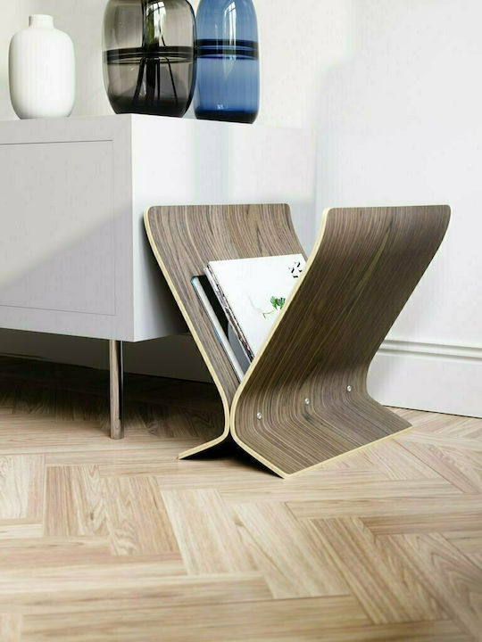 Umbra Arling Wooden Magazine Rack Beige 40x29x38.6cm