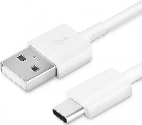 Cablu USB 2.0 USB-C Tată - USB-A 100W PD Alb 1.2m EP-DN930CWE Bulk