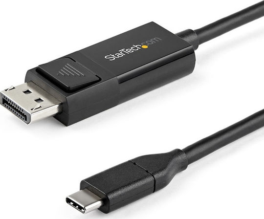 StarTech USB 3.0 Video Cable USB-C Male to DisplayPort Black 1.8m