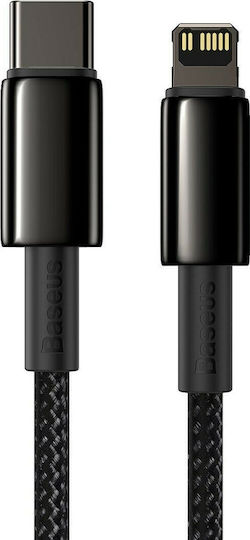 Baseus High Density Braided USB-C to Lightning Cable 20W Black 2m (CATLWJ-A01)