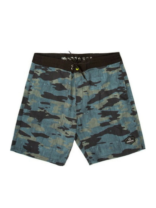 Herren-Bademode Bermuda Marineblau Tarnfarben