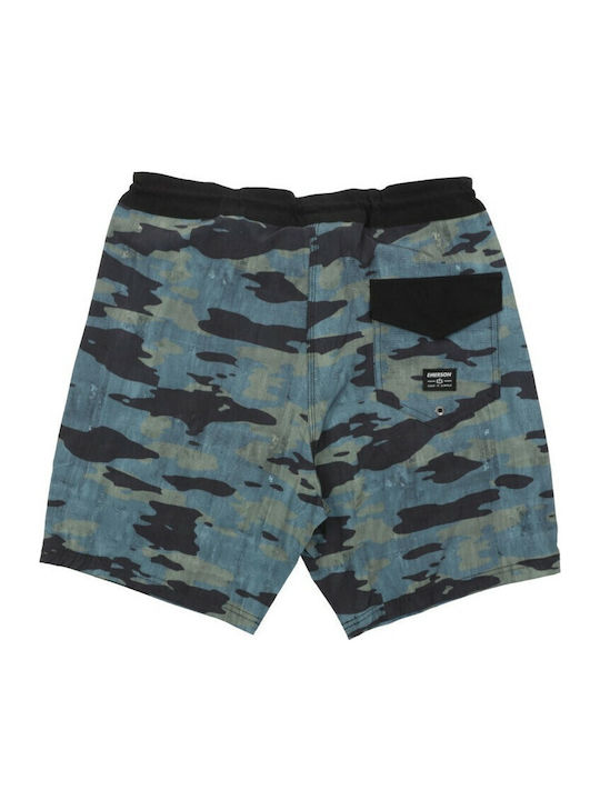 Herren-Bademode Bermuda Marineblau Tarnfarben