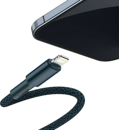 Baseus High Density Braided USB-C to Lightning Cable 20W Blue 1m (CATLGD-03)