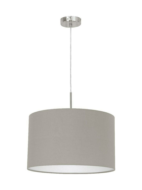 Eglo Pasteri Hängelampe Gray mit Fassung E27 38x38x110cm.