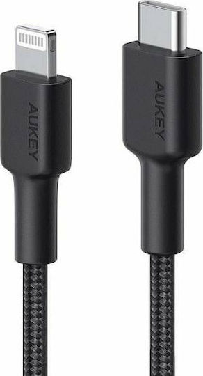 Aukey Braided la Cablu Lightning Negru 1.2m (CB-CL1)
