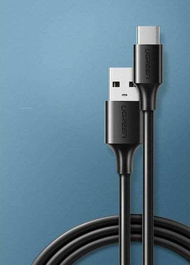 Ugreen Us287 USB 2.0 Cable USB-C male - USB-A 60W PD Μαύρο 1m 60116