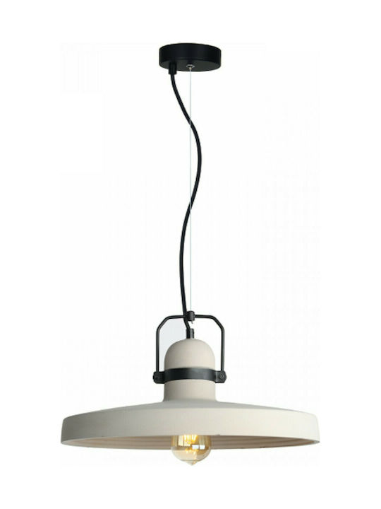 Inlight 4434 Pendant Light Suspension Bell for Socket E27 Gray