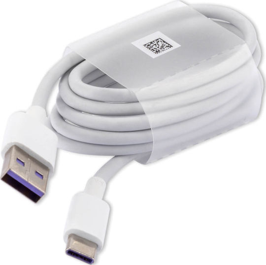 Huawei AP-71 Bulk USB 3.1 Cable USB-C male - USB-A Λευκό 1m 23906033 Bulk