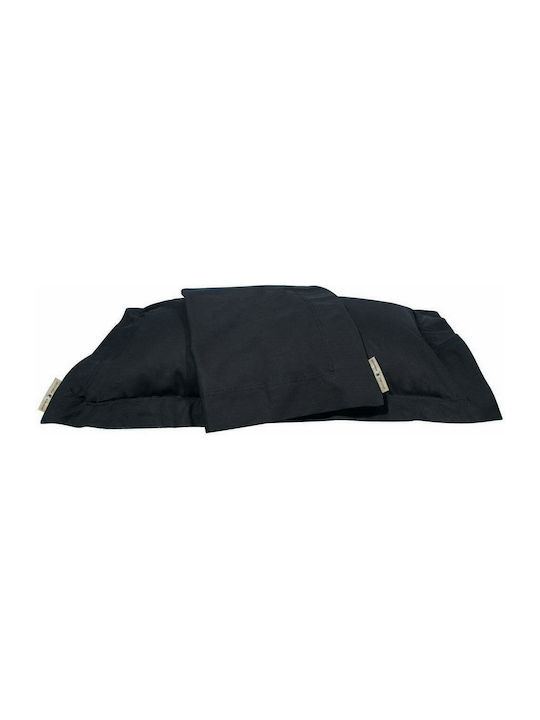 Greenwich Polo Club Sheet Super-Double with Elastic 160x200+35cm. 2210 Black