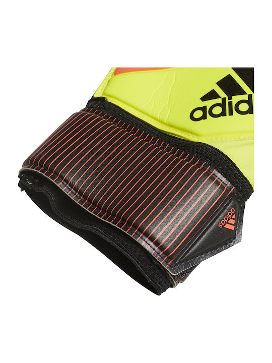 adidas Predator Fingersave Replique Adults Goalkeeper Gloves Yellow