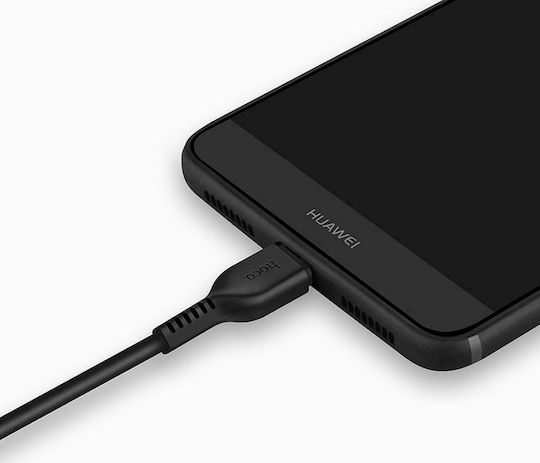 Hoco X13 Easy Charged USB 2.0 Cable USB-C male - USB-A 10W Μαύρο 1m HOC-X13c-BK
