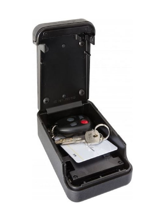 Arregui Wall-Mounted Combination Key Holder Metallic With Combination Dial 12.5x8x3.2cm
