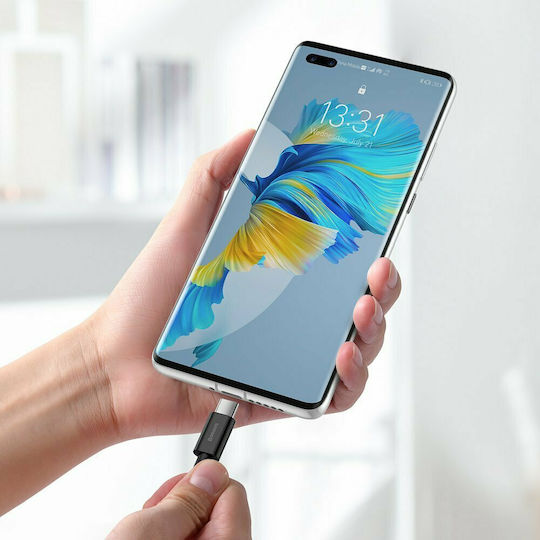 Baseus Superior 66W USB 2.0 Cable USB-C male - USB-A 66W Μαύρο 1m CATYS-01