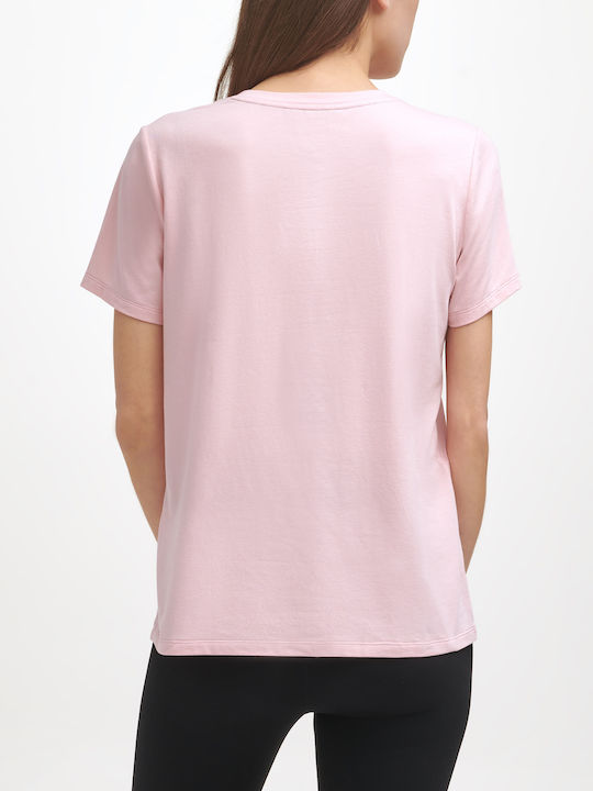 DKNY Damen Sportlich Oversized T-shirt Rosewater