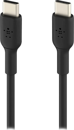 Belkin Boost Charge USB 2.0 Cable USB-C Male - USB-C 60W PD Black 1m CAB003BT1MBK