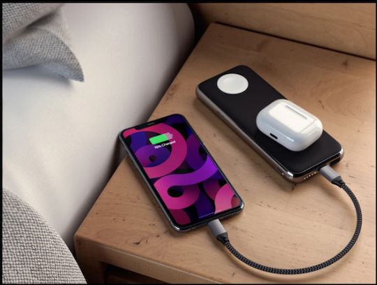 Satechi Braided USB-C to Lightning Cable 60W Μαύρο 0.25m (ST-TCL10M)