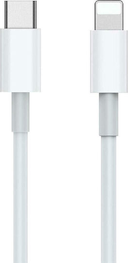 Awei CL-68 USB-C to Lightning Cable 18W Λευκό 1m
