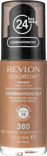 Revlon Colorstay Make-up Combination Oily Skin Liquid Make Up SPF15 30ml