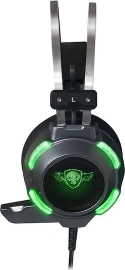 Spirit of Gamer Elite H30 Over Ear Gaming Headset με σύνδεση 3.5mm / USB Πράσινο