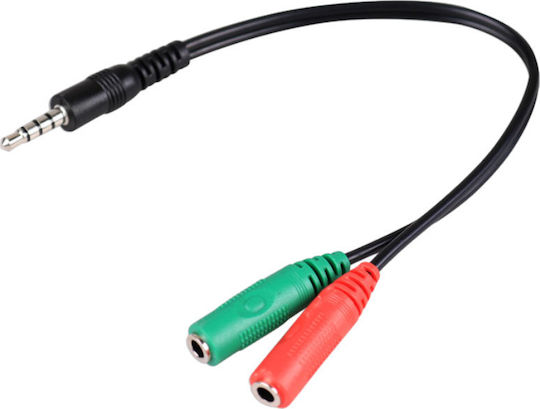 NOD Ground Pounder Over Ear Gaming Headset με σύνδεση 3.5mm Κόκκινο