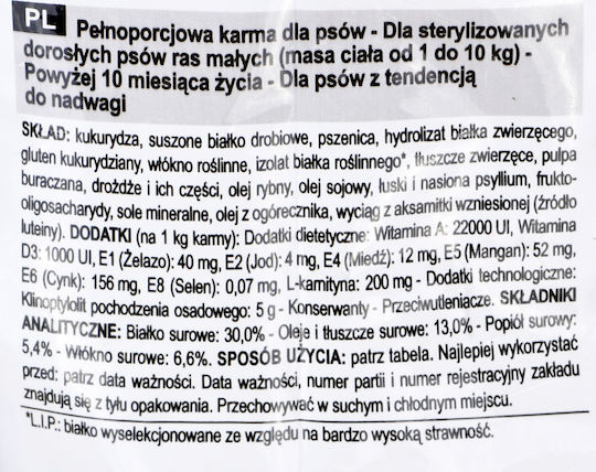 Royal Canin Mini Sterilised 1kg Dry Food for Adult Neutered Small Breed Dogs with Poultry