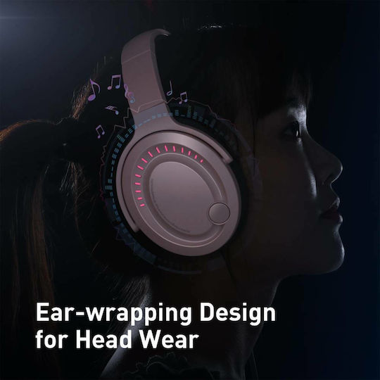 Baseus D05 Over Ear Gaming Headset with Connection USB Gray