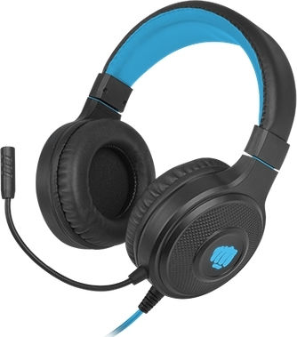 Fury Warhawk Über Ohr Gaming-Headset mit Verbindung 2x3,5mm / USB Schwarz