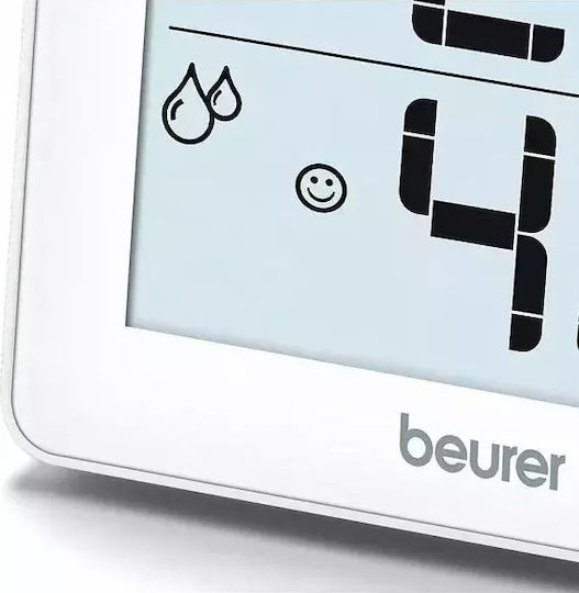 Beurer ΗΜ 16 Θερμόμετρo & Υγρασιόμετρo Επιτραπέζιο για Χρήση σε Εσωτερικό Χώρο