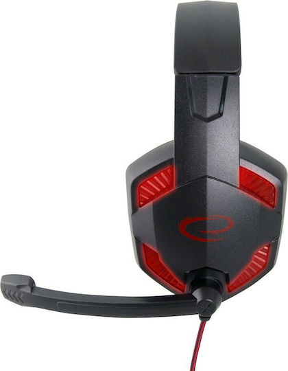 Esperanza Blackbird Over Ear Gaming Headset με σύνδεση 3.5mm / USB