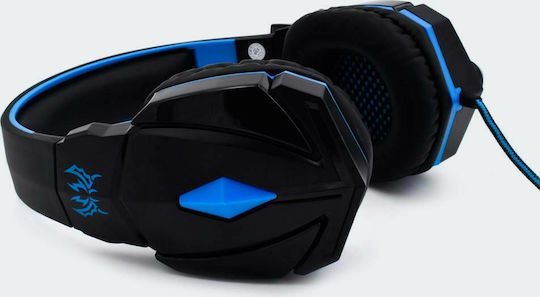 Kotion Each G9000 Over Ear Gaming Headset with Connection 3.5mm / USB Blue