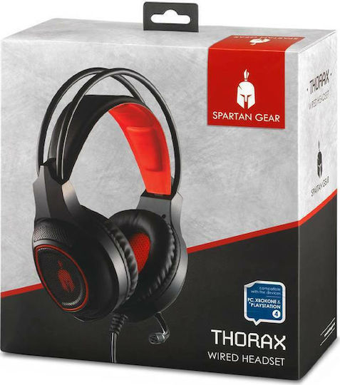 Spartan Gear Thorax Over Ear Gaming Headset με σύνδεση 3.5mm