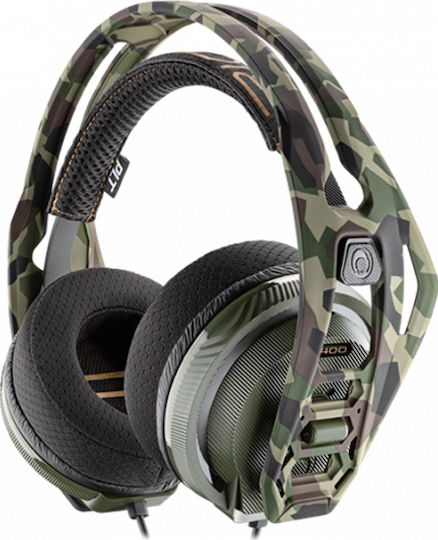 Plantronics RIG 400 Über Ohr Gaming-Headset mit Verbindung 3,5mm Grün