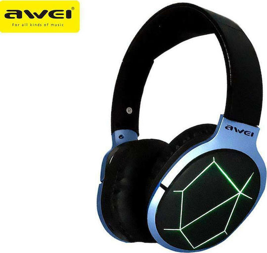 Awei RGB A799BL Ασύρματο Over Ear Gaming Headset με σύνδεση Bluetooth