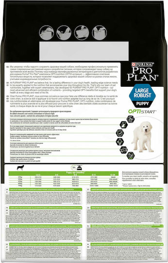 Pro Plan OptiStart 3kg Trockenfutter für Welpen großer Rassen mit Huhn