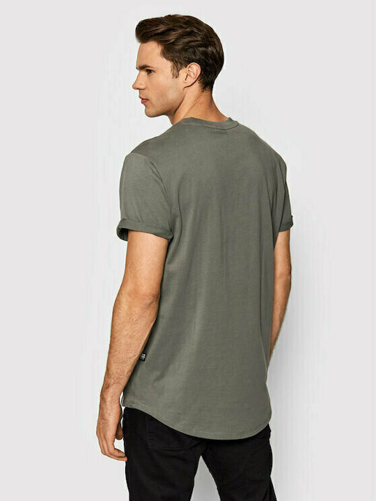 G-Star Raw Lash Herren Kurzarmshirt Khaki