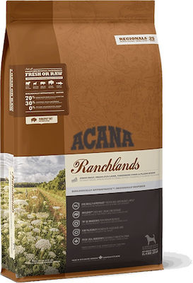 Acana Ranchlands 2kg Ξηρά Τροφή Σκύλων χωρίς Σιτηρά με Αρνί και Κρέας