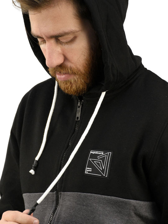 Men's Sweatshirt with Hood Black / Pencil