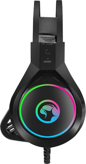Marvo HG8901 Over Ear Gaming Headset με σύνδεση 2x3.5mm / USB