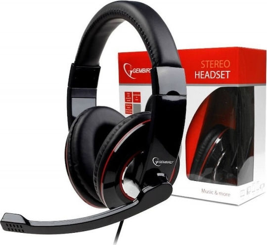 Gembird Over Ear Gaming Headset cu conexiune 3,5mm Negru