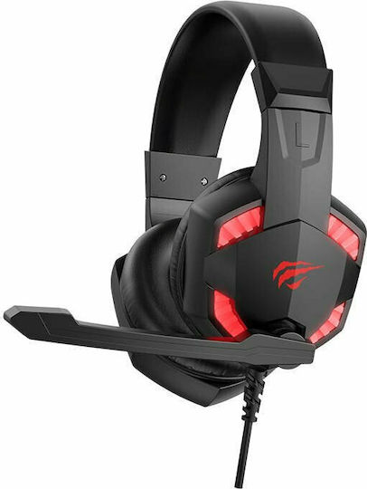 Havit H2032D Over Ear Gaming Headset με σύνδεση 3.5mm / USB