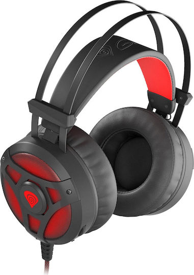Genesis Neon 360 Надушници Геймърски слушалки с връзка 2x3,5 мм Черен