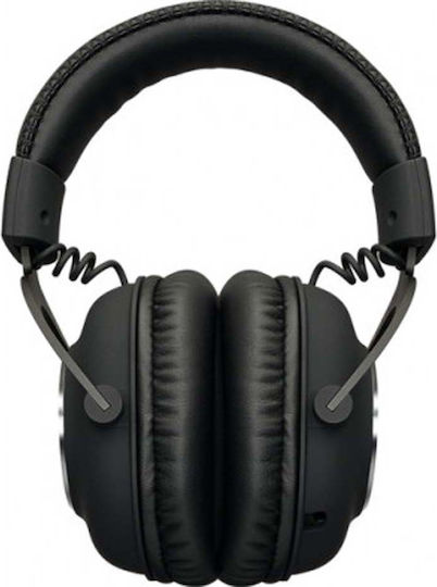 Logitech G Pro X Ασύρματο Over Ear Gaming Headset με σύνδεση USB